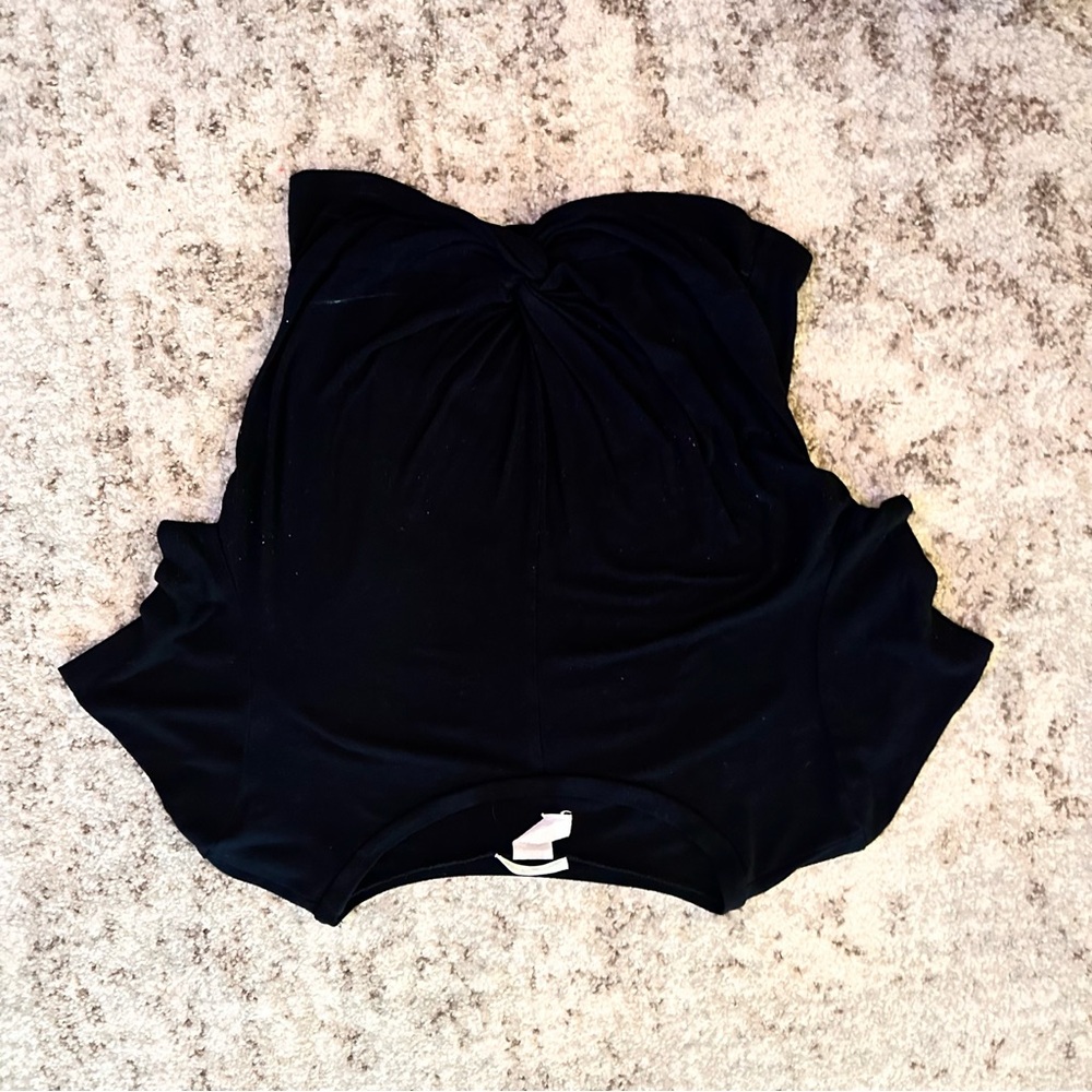 Black Crop Top